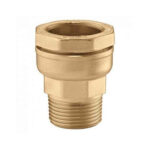 RECHTE DECAKOPPELING VOOR STALEN EN PE BUIS 015R 1/2MX21