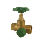 STOPKRAAN MET AFTAPPER RECHT MODEL 1/2