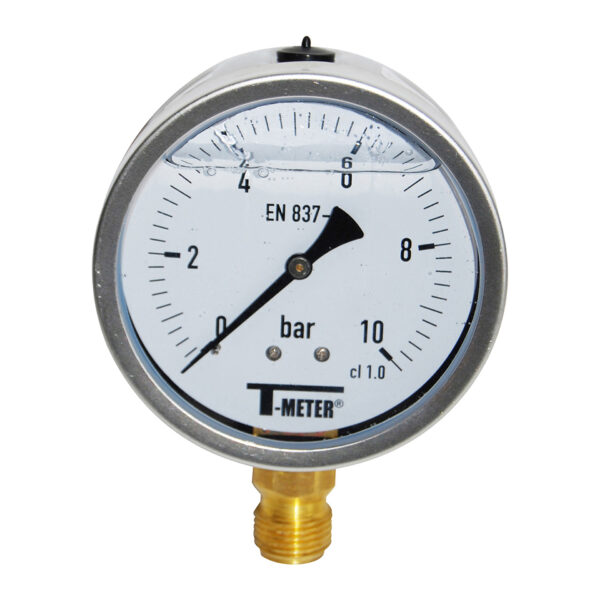 MANO RADIAAL DIA. 100MM GLYCERINE 10014G 016BAR