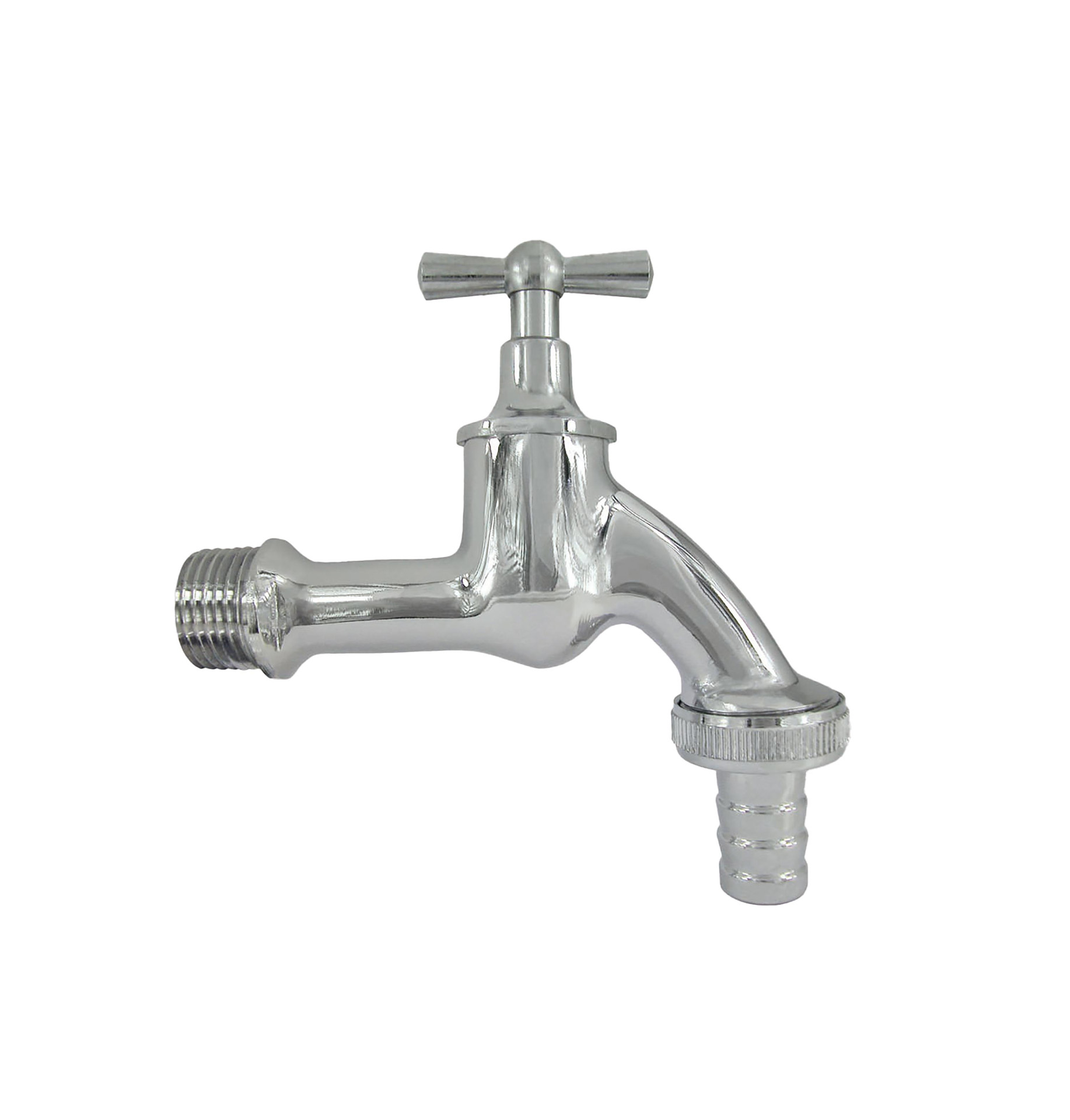 01903508eb.jpg GLANSEND VERCHROOMDE DUBBELDIENSTKRAAN 356 1/2 - Image 1