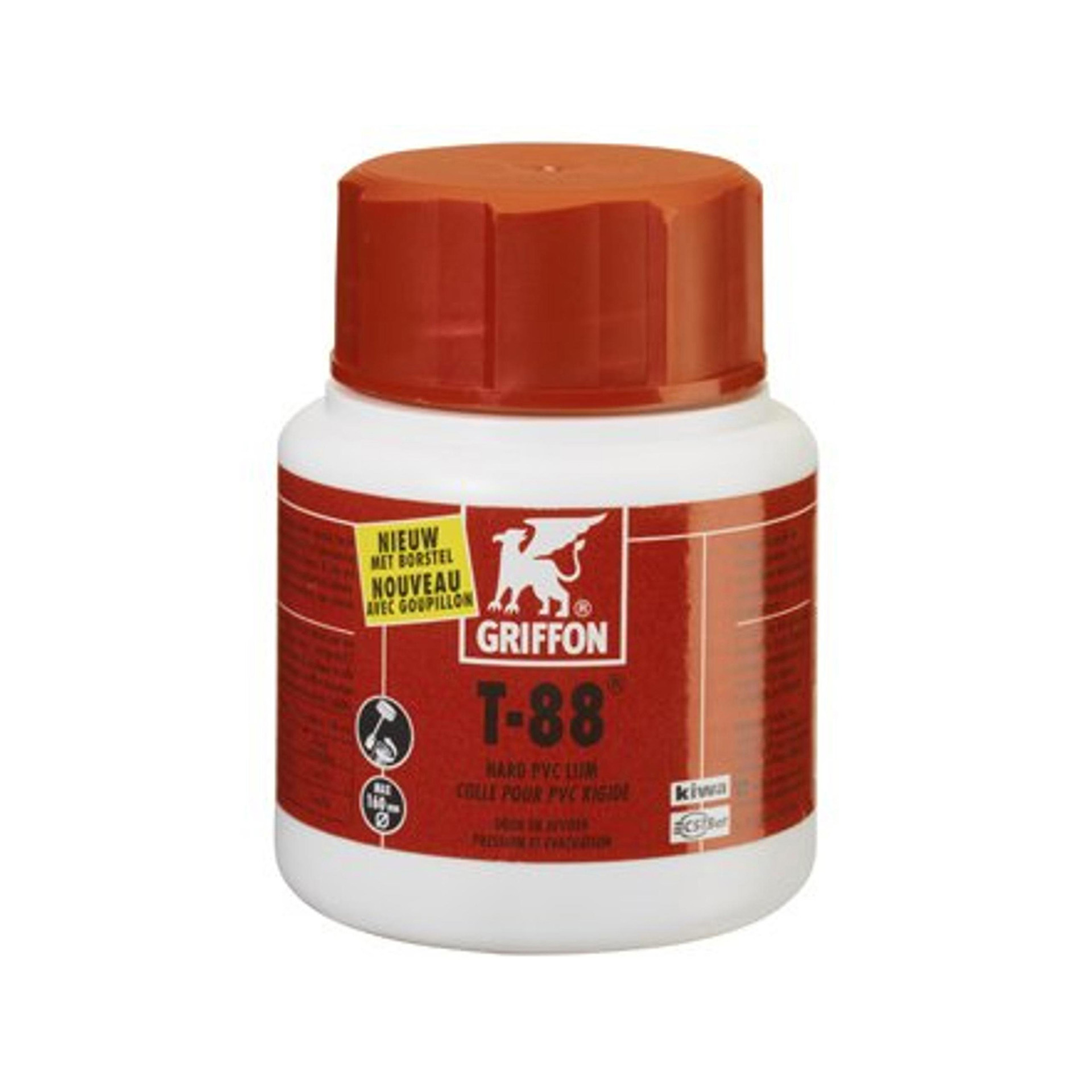 0190350d09.jpg DUN VLOEIBARE LIJM VOOR HARDE PVC T88® FLACON 500 ML - Image 1