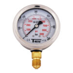 RADIALE GLYCERINE MANOMETER 6314G 25BAR