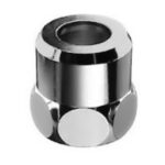 JOINTS + ECROU HAUT POUR RACCORD CHROME 3/8X10