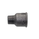 VERLOOPMOF 246 2''VR X 5/4M ZWART  (RÉF   246 2"X5/4 NOIR)