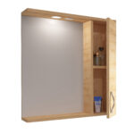 MIROIR ALECO AVEC ARMOIRE (65CM) - SAPHIR – Image 2