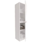 JUPITER COLUMN CABINET (135CM) - MATT WHITE - Image 2