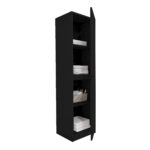 ARMOIRE COLONNE JUPITER (160CM) - NOIR – Image 2