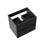 ALONI HAYAT VANITY UNIT - 2 DRAWERS - HANDLELESS - SOFT CLOSE – 59,5X50X45 CM - GLOSSY WHITE - Image 30