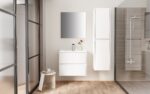 ALONI HAYAT VANITY UNIT - 2 DRAWERS - HANDLELESS - SOFT CLOSE – 59,5X50X45 CM - GLOSSY WHITE - Image 6