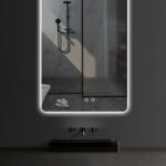 ALONI QUEEN MIRROR - WITH LED LIGHTING - RECTANGULAR - FRAMELESS - WITH HEATING - LED COLOR TEMPERATURE 3500-6500K - 60X80CM
