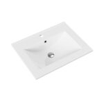 ALONI HAYAT VANITY UNIT - 2 DRAWERS - HANDLELESS - SOFT CLOSE – 59,5X50X45 CM - GLOSSY WHITE - Image 18