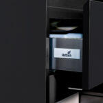 ARMOIRE BAS ALONI SALLY (120CM) - NOIR MAT – Image 3