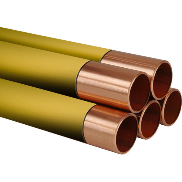 KOPEREN BUIS 15 MM 2,5 METER GEEL
