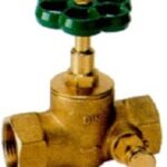 STOPKRAAN MET AFTAPPER RECHT MODEL 3/4