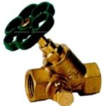 SCHUINE STOPKRAAN MET AFTAPPER  2"