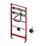 TECEPROFIL URINAL CONCEALED FRAME - WITH TECE FLUSHER HOUSING U 1 - INSTALLATION HEIGHT 1120 MM