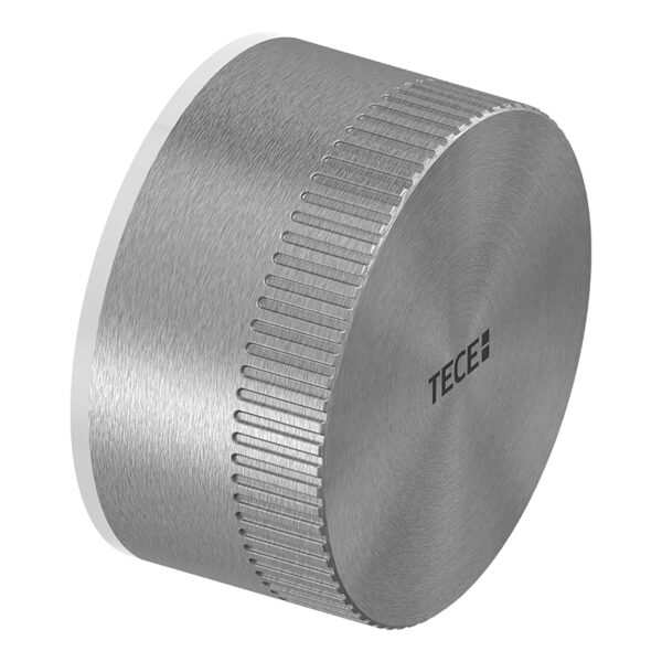 TECE ADJUSTMENT KNOB FOR WALL-HUNG TOILET WITH BIDET - BRUSHED STAINLESS STEEL