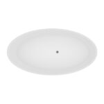 ADONISM VRIJSTAAND BAD MET HYDRO MASSAGE JETS (190X96X82CM) - WIT - Afbeelding 3