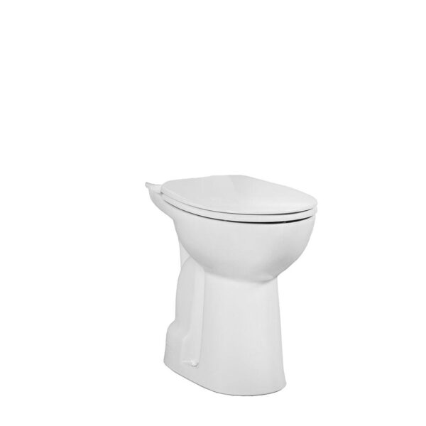 RAISED TOILET BOWL WITHOUT BIDET WITH FLOOR CONNECTION - WHITE