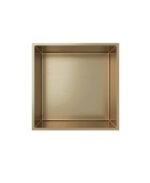 ALONI WALL NICHE (300X300X70MM) - BRUSHED GOLD - Image 2