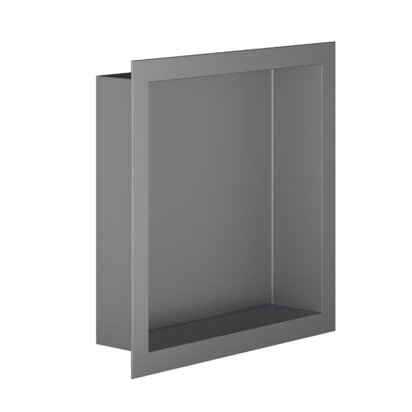 ALONI WALL NICHE (300X300X70MM) - GUNMETAL