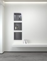 ALONI WALL NICHE (300X300X70MM) - GUNMETAL - Image 2