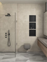 ALONI WALL NICHE (300X300X70MM) - MATT BLACK - Image 3