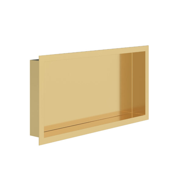 ALONI WALL NICHE (300X600X70MM) - BRUSHED GOLD