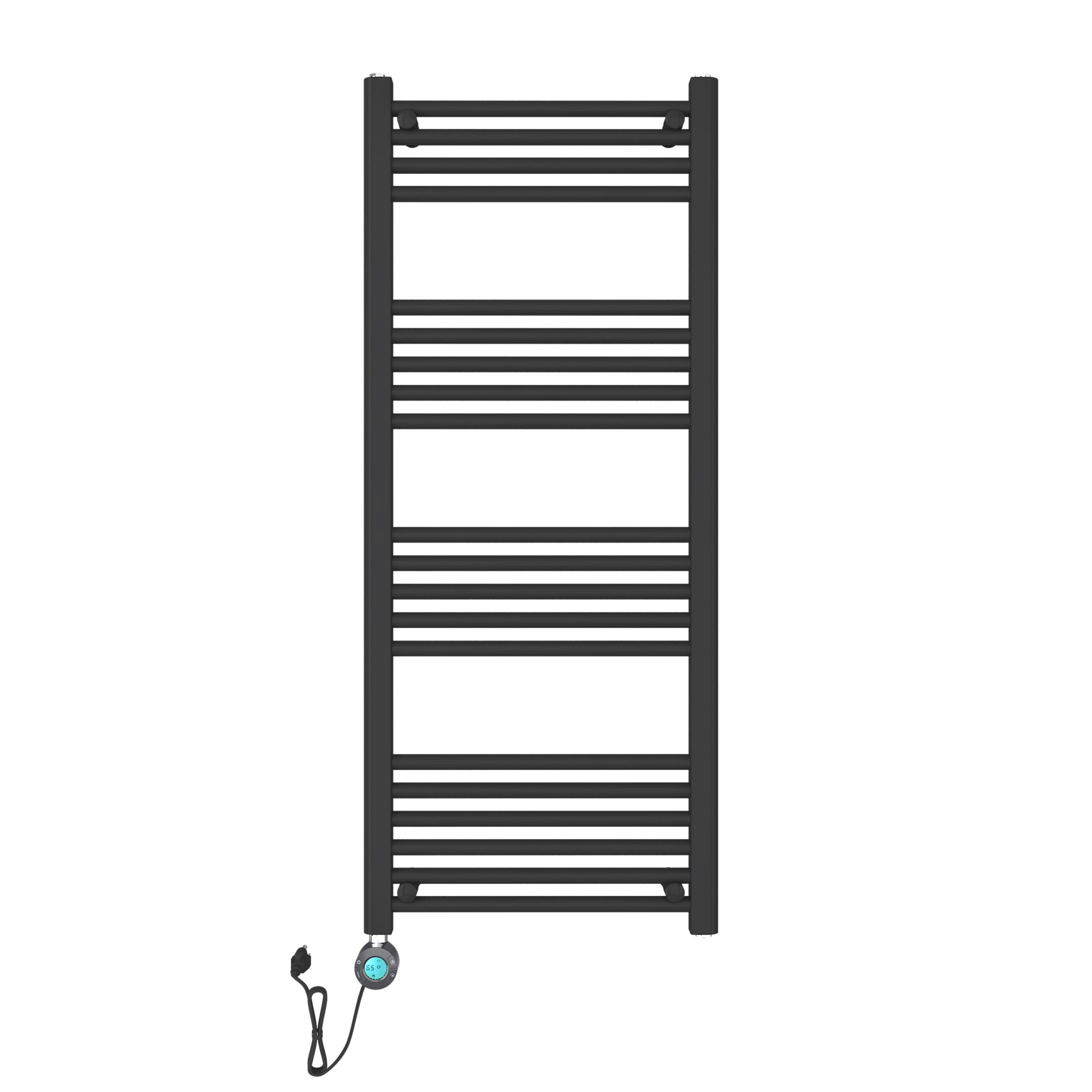 BEZ1600500.jpg TOWEL RADIATOR ELECTRIC ON 220V MATTET BLACK 27 BAR 1600X500 - 700W - Image 1