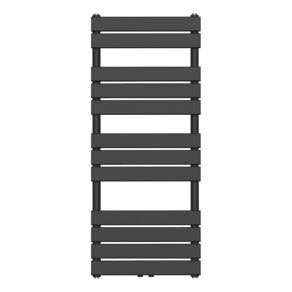 HANDDOEK RADIATOR MIDDEN AANSLUITING ZWART 1200X500-593W