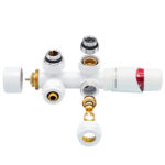 KIT DE RACCORDEMENT MILIEU MUR BLANC M30X16/2 – Image 3