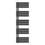 HANDDOEKRADIATOR LINKS AANSLUITING/COMB- ZWART 1600X500-755W