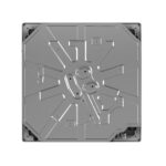 AUX MULTI SPLIT CASSETTE AIRCONDITIONER - PLAFONDUNIT - KOELEN EN VERWARMEN - 12000 BTU - 3,5 KW - WIT - Afbeelding 5