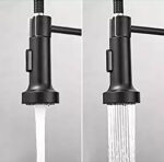 ALONI KITCHEN TAP WITH PULL-OUT SPRAY HEAD -MAT BLACK - Image 5