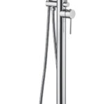 ALONI FREESTANDING BATH MIXER TAP WITH HAND SHOWER - CHROME