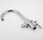 ALONI FREESTANDING BATH MIXER TAP WITH HAND SHOWER - CHROME - Image 3