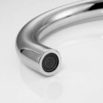 ALONI FREESTANDING BATH MIXER TAP WITH HAND SHOWER - CHROME - Image 4