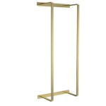 TOWEL RACK - VERTICAL - 67X28X14 CM - BRUSHED GOLD