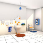 CREAVIT DUCKY MIRROR WITH EGGS FIGURE - YELLOW - Image 2