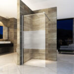 ALONI WALK-IN SHOWER WALL HALF MAT 8MM (140X200CM)