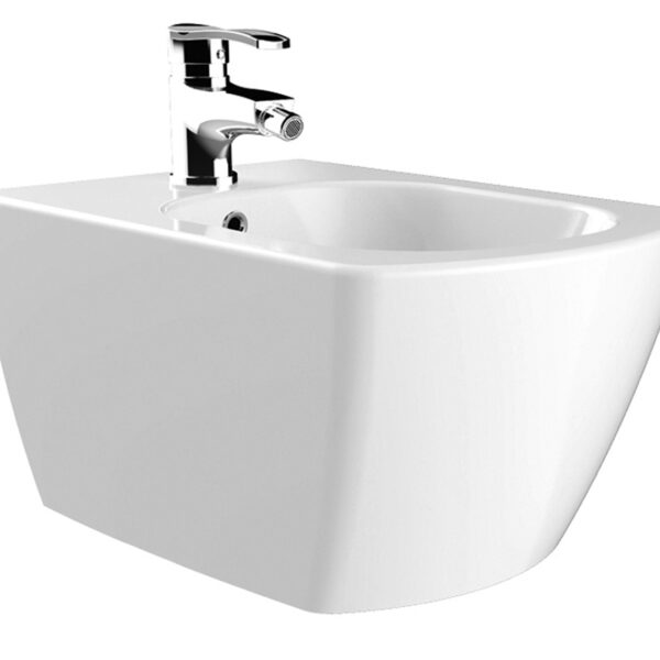 HANGING BIDET WITH HIDDEN MOUNTING - WHITE
