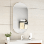 ERFU SPIEGEL LED ANTI-MIST B50XH100CM ROESTVRIJ STAAL