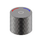 ALONI FLOW PUSH BUTTON CONCEALED TAP - GUNMETAL