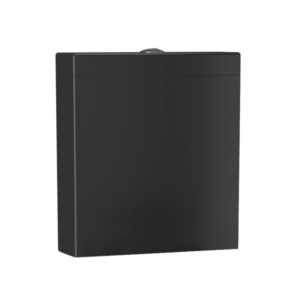 CREAVIT LARA TOILET CISTERN – WITHOUT FLUSH MECHANISM – CERAMIC – CHARCOAL BLACK