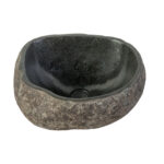 WASHBOWL OF NATURAL RIVER STONE - GREY 30-35X15X2CM - Image 2