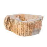 WASHBOWL FOSSIL WOOD 30-35x15CM