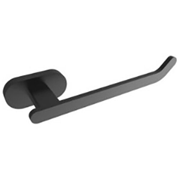 TOILET ROLL HOLDER - BLACK