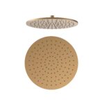 UNIFORMA OVERHEAD SHOWER – ROUND DESIGN – 30 CM DIAMETER – BROWN BRONZE (PVD)