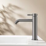 STRIA WASTAFELMENGKRAAN - KOUDE START - HANDGREEP MET VERFIJNDE GERIBDE TEXTUUR - ZONDER AFVAL - GUNMETAAL (PVD) - Afbeelding 2