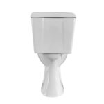 TOILETTES FERMÉES ALONI PRO - AU SOL - SIPHON EN S - SORTIE AU SOL - AVEC RÉSERVOIR - AVEC MÉCANISME DE CHASSE - DOUBLE CHASSE - AVEC SIÈGE - FERMETURE DOUCE - 38X72X67 CM - BLANC BRILLANT – Image 6